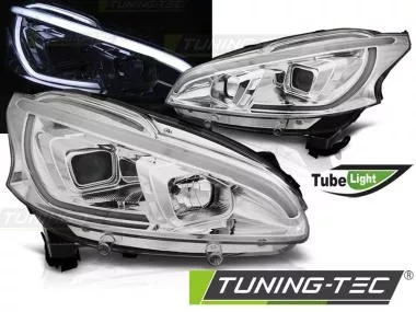 Faruri cu TUBE LIGHT pentru Peugeot 208 04.12-06.15 Tuning-Tec - LPPE30