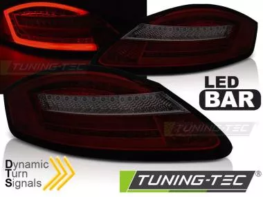 Stopuri Rosu Negru SEQ LED pentru Porsche Boxster 987 Tuning-Tec - LDPO09