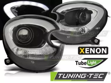 Faruri cu Tube Light Negru pentru Mini R60 R61 Countryman  Tuning-Tec - LPMC17