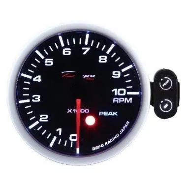 Ceas indicator turumetru cu avertizare 52mm Depo Racing DP-ZE-028