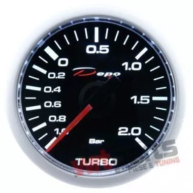 Ceas indicator presiune turbo mecanic Depo Racing - DP-ZE-048