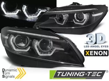Faruri XENON LED DRL BLACK AFS Tuning-Tec pentru BMW Z4 E89 09-13 LPBMM8