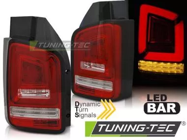 Stopuri cu LED BAR RED WHITE SEQ Tuning-Tec pentru VW T6 15-19 TR LDVWK2