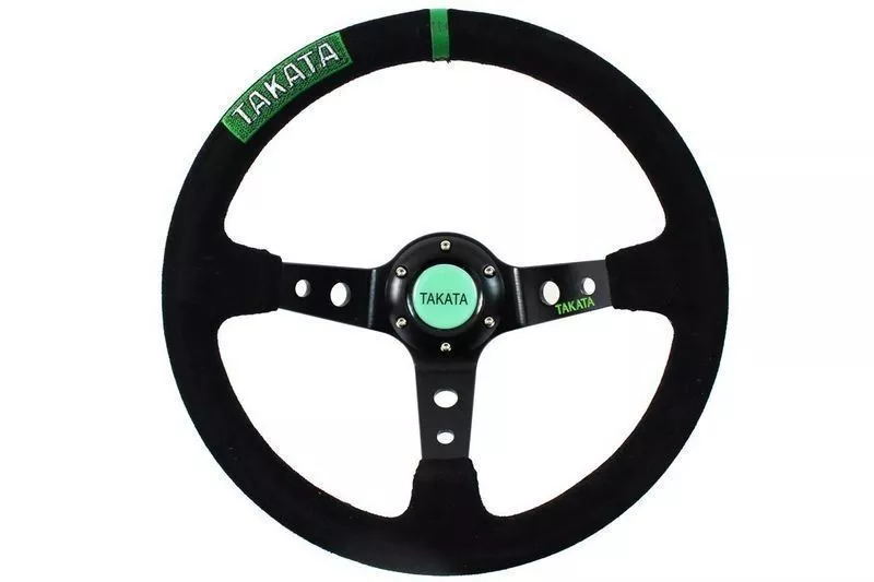 Steering wheel Pro 350mm offset:80mm Takata Suede - PP-KR-010 - Interior