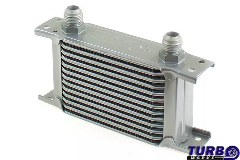 Oil Cooler TurboWorks Slim Line 13-rows 140x100x50 AN8  - CN-OC-114 - Cooling system