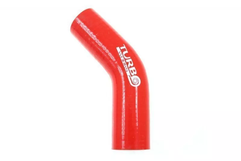 Silicone elbow TurboWorks Red 45deg 38mm - CN-SL-241 - Silicone hoses