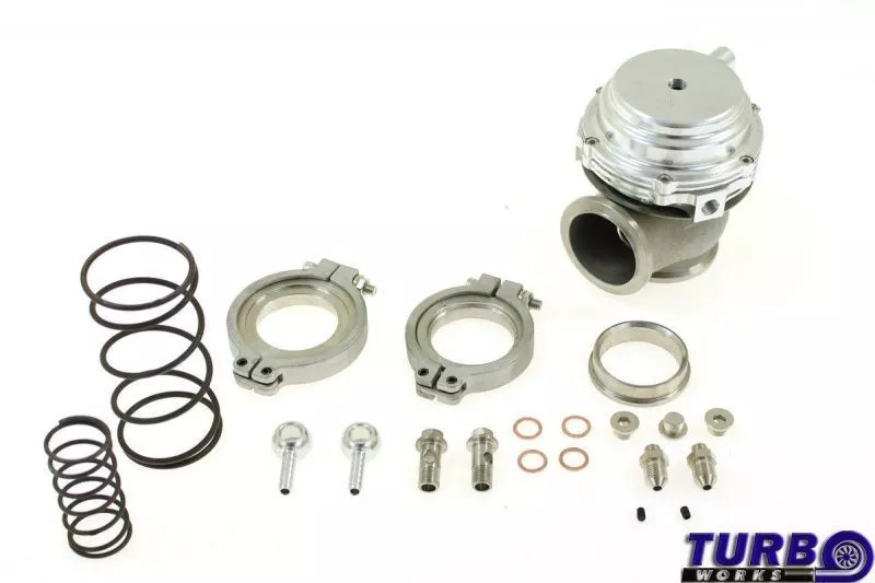External WasteGate TurboWorks 44mm water cooled Silver - MP-WG-018 - Boost parts