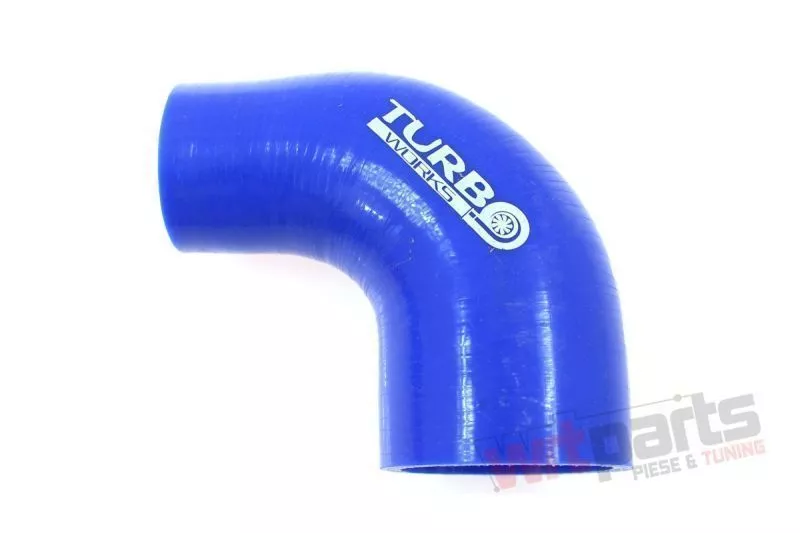 Reduction silicone elbow TurboWorks Blue 90deg 45-51mm - CN-SL-261 - Silicone hoses