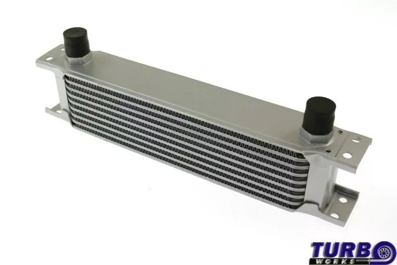 Oil Cooler TurboWorks 9-rows 260x70x50 AN8 silver - CN-OC-132 - Cooling system