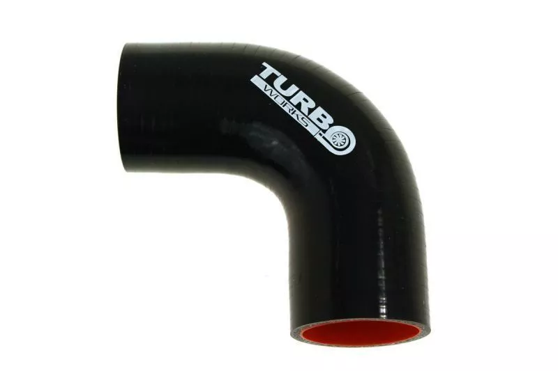 Elbows 90deg TurboWorks Pro Black 60mm - TW-3066 - Silicone hoses