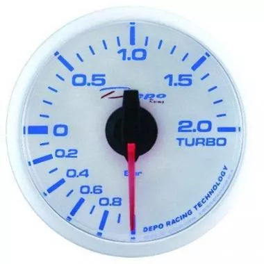 DEPO gauge 52mm - TURBO ELECTRIC - DP-ZE-012