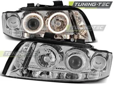 Faruri Angel Eyes pentru Audi A4 8E Tuning-Tec - LPAU19