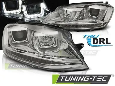 Faruri cu Led tip U pentru Vw Golf VII 11.12-17 Tuning-Tec - LPVWP0