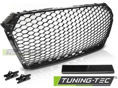 Grila negru lucios RS Style pentru Audi A4 B9 Tuning-Tec - GRAU47