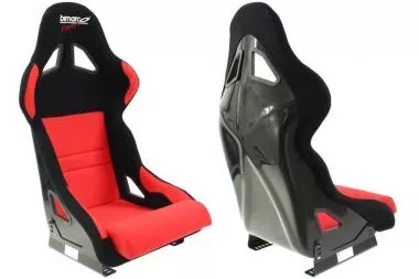 Racing Seat Bimarco Expert II Velvet Black/Red FIA MN-FO-133