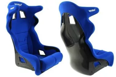 Racing Seat Bimarco Grip Velvet Blue/Black HANS FIA - MN-FO-141