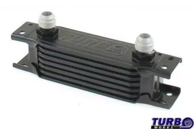 Oil Cooler TurboWorks Slim Line 7-rows 140x50x50 AN8 black - CN-OC-108