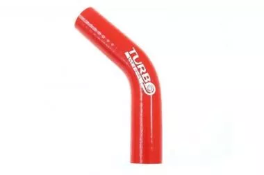 Silicone elbow TurboWorks Red 45st 45mm XL - CN-SL-635
