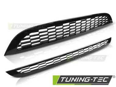 Front Grill MINI COOPER 01-06 R50 / R53 S TYPE GLOSSY BLACK - GRMC01