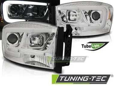 Faruri pentru Dodge Ram 06-08 Tube Light Negri Tuning-Tec - LPDO17