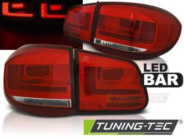 Stopuri pentru VW Tiguan 07-07.11 Rosu Alb LED Tuning-Tec - LDVWH3