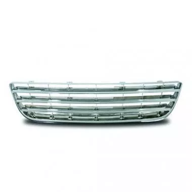Grille badgeless,  completely chrome suitable for VW Polo 9N3 - 9N2853653KOE