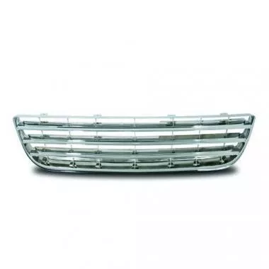 Grille badgeless,  completely chrome suitable for VW Polo 9N3 9N2853653KOE