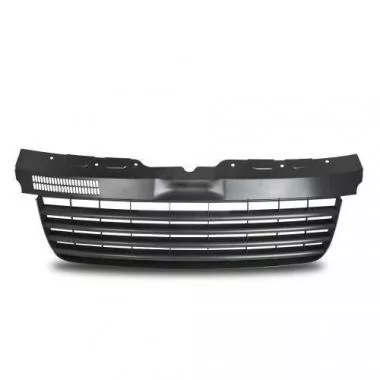 Grille badgeless,  black suitable for VW T5 year 2003 - 2009 - 7H0853653JOE