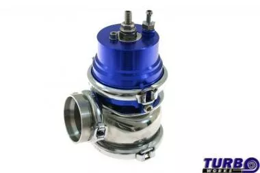 External WasteGate TurboWorks 60mm 1,  6 Bar V-Band Blue - MP-WG-004