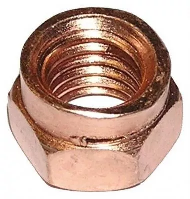 Exhaust Nut Copper Plated 4601 M12X17 TW-NK-010