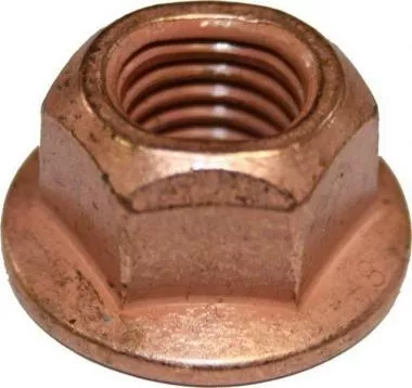 EXHAUST NUT COPPER PLATED BMW E60 E61 E65 X 5 3.0 d 2.5 d - TW-NK-014