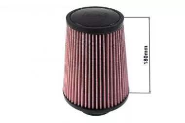 Cone Filter TURBOWORKS H:180mm DIA:80-89mm Purple SM-FI-712