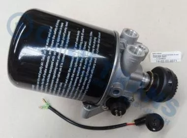 Discharge valve,  air dryer,  MANN,  DAF 432410 14-02-00-0071