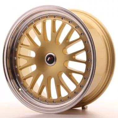 Jante Japan Racing JR10 19x8,  5 ET20-35 Blank Gold JR101985XX2074GD