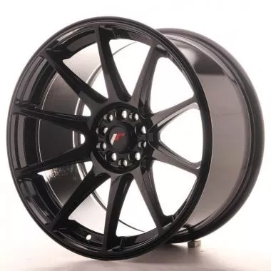 Japan Racing JR11 18x9,  5 ET30 5x100/108 Glossy Black - JR111895MX3074GB