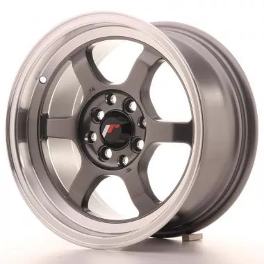 Japan Racing JR12 15x7,  5 ET26 4x100/114 Gun Metal - JR12157542673GM