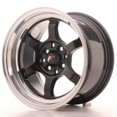 Jante Japan Racing JR12 15x8,  5 ET13 4x100/114 GlossBlack - JR12158541373GB