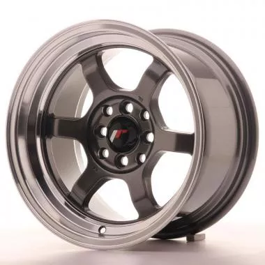 Japan Racing JR12 15x8,  5 ET13 4x100/114 Gun Metal - JR12158541373GM