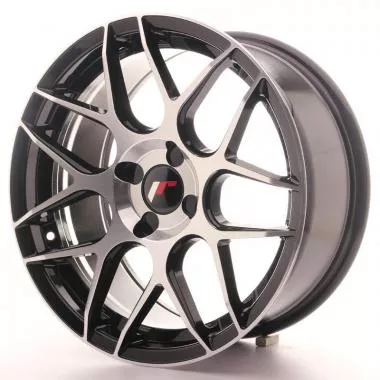 Japan Racing JR18 17x8 ET25-35 4H Blank MachinedBlack - JR1817804X2573GBM