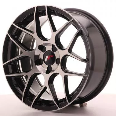 Japan Racing JR18 17x8 ET35 5H Blank Black Machined - JR1817805X3573GBM