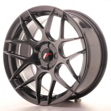 Jante Japan Racing JR18 17x8 ET35 5H Blank Hyper Black - JR1817805X3573HB