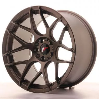 Japan Racing JR18 18x10,  5 ET0-22 Blank Matt Black JR181810XX0074BF