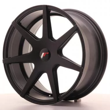 Japan Racing JR20 18x8,  5 ET25-40 Blank Matt Black - JR201885XX2567BF