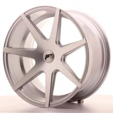 Japan Racing JR20 19x9,  5 ET35-40 Blank Silver Machined JR201995XX3574SM