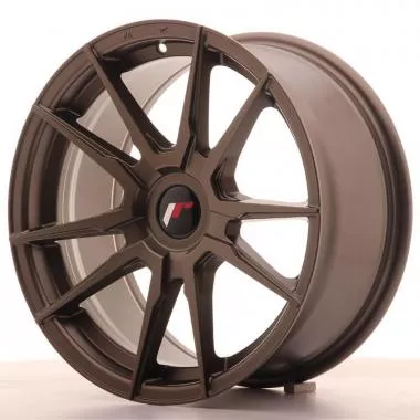 Jante Japan Racing JR21 17x8 ET35 Blank Matt Bronze - JR211780XX3574MBZ