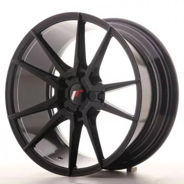 Japan Racing JR21 18x8,  5 ET40 5H Blank GlossyBlack - JR2118855X4074GB