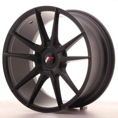 Jante Japan Racing JR21 18x8,  5 ET20-30 Blank Matt Black - JR211885XX2074BF