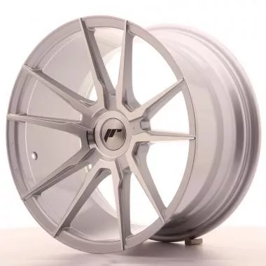 Jante Japan Racing JR21 18x9,  5 ET20-40 Blank Silver  - JR211895XX2074SM