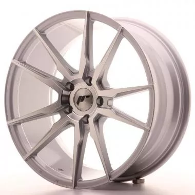 Jante Japan Racing JR21 19x8,  5 ET35 5x120 Silver Machine JR2119855I3572SM