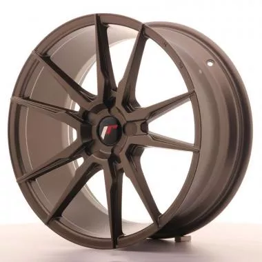 Jante Japan Racing JR21 19x8,  5 ET35-40 5H Blank Matt Bronze - JR2119855X3574MBZ